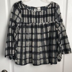 Akemi & Kin Patricia Plaid Top